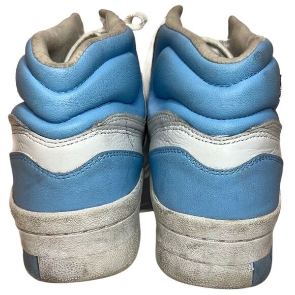 NEW BALANCE  James Worthy x P740 Tribute To UNC Mens 9 White Light Blue Sneakers - Picture 7 of 9